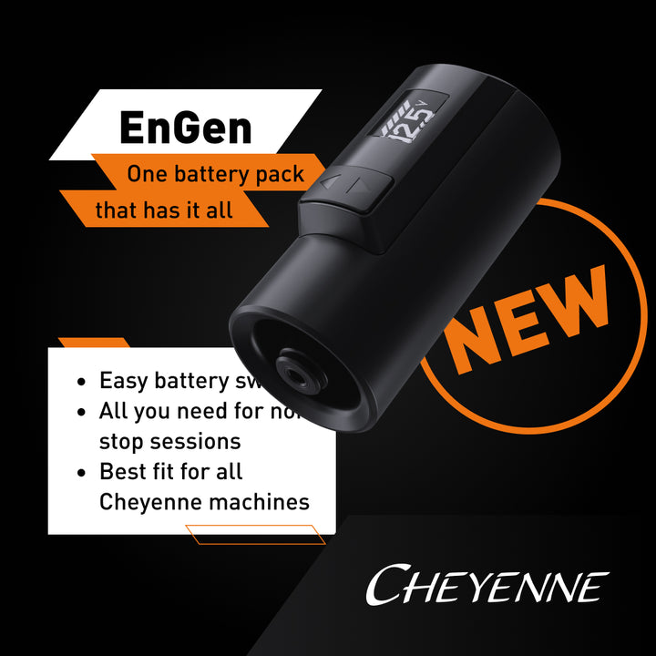 Cheyenne EnGen Wireless Battery Pack - Ultimate Tattoo Supply