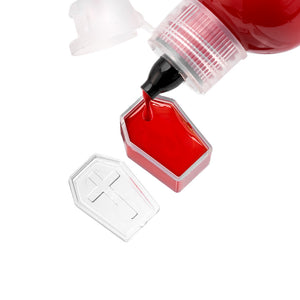 Saferly Coffin Ink Caps — #25 — Bag of 200 — Pick Color - Ultimate Tattoo Supply