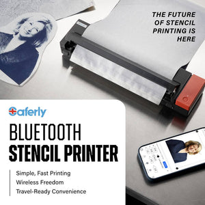 Saferly Bluetooth Stencil Printer - Ultimate Tattoo Supply