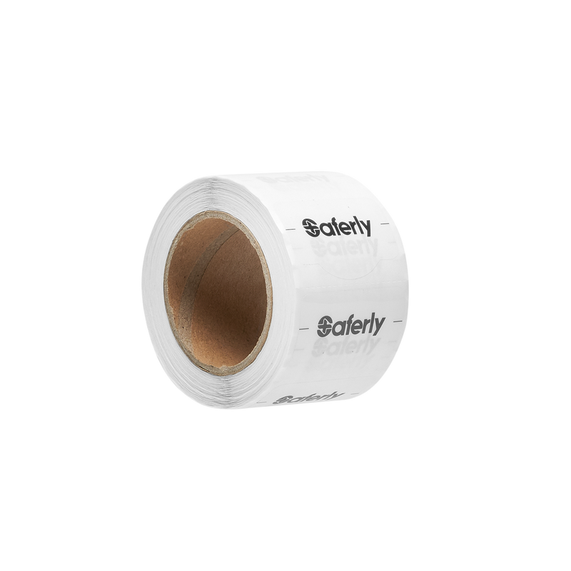 Saferly Big Boss Sealing Stickers — Roll of 500 - Ultimate Tattoo Supply