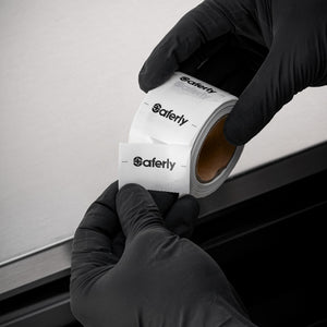 Saferly Big Boss Sealing Stickers — Roll of 500 - Ultimate Tattoo Supply