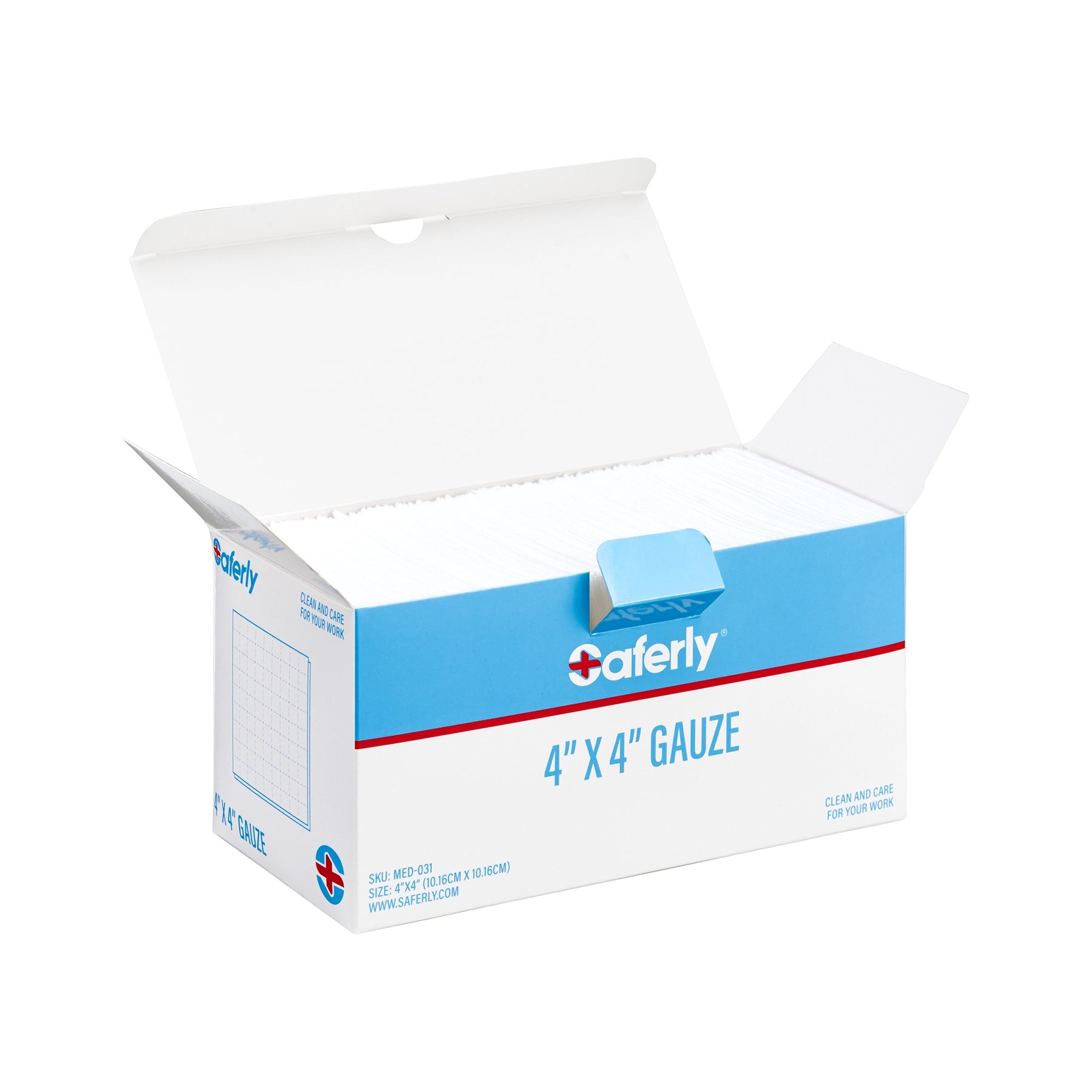 Saferly 4"x4" Gauze - Price Per Box of 200