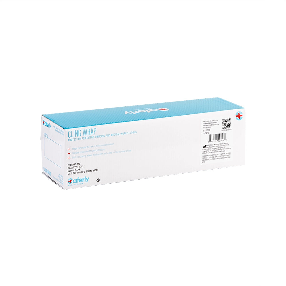 Saferly Medical Cling Film Wrap - Ultimate Tattoo Supply