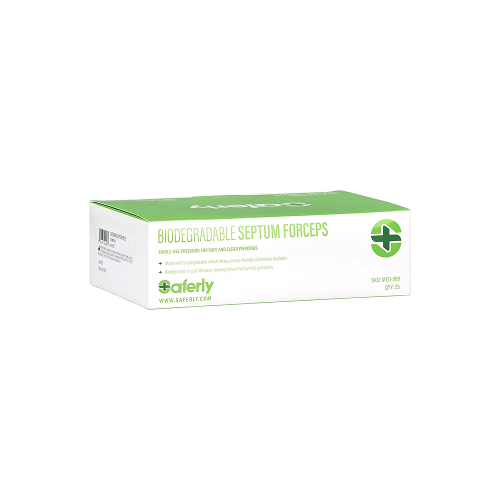 Saferly Biodegradable Forceps — Box of 25