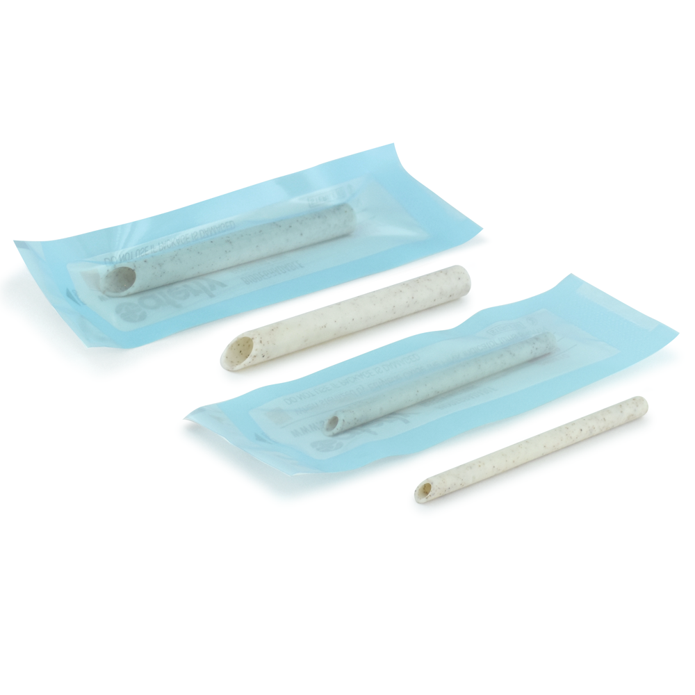 Saferly Biodegradable Receiving Tubes — Box of 50 — Pick Size - Ultimate Tattoo Supply