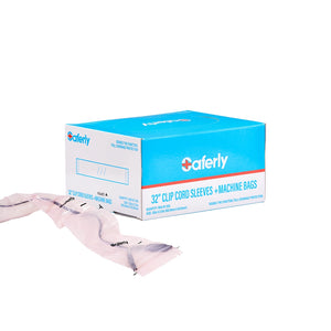 Saferly 32" Clip Cord Sleeves + Machine Bags