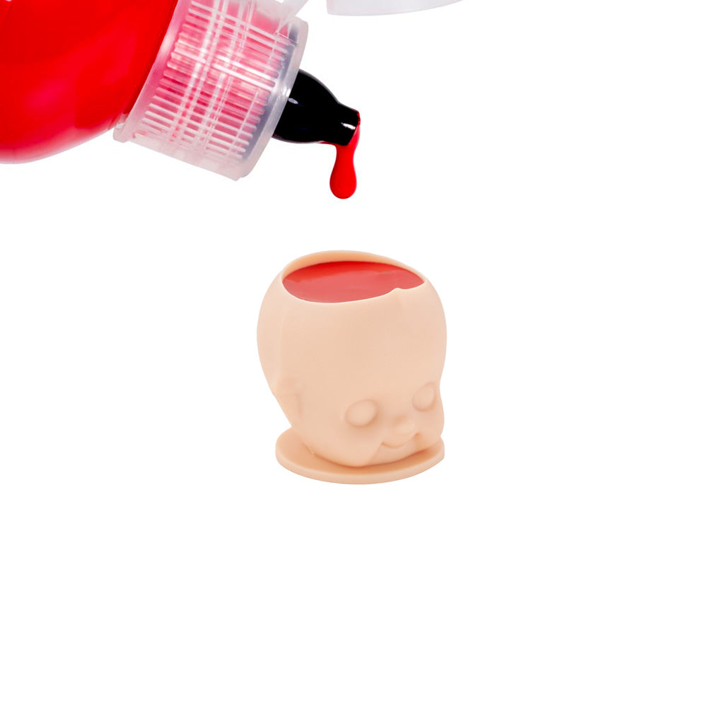 Saferly Cutie Doll Head Silicone Ink Caps —Size #16 (Large) — Bag of 200 - Ultimate Tattoo Supply