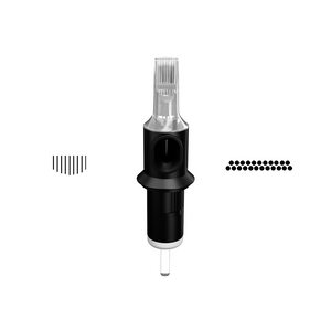 Cheyenne Safety Cartridge 20 Pack - Soft Edge Textured Bugpin Mag Shaders - Ultimate Tattoo Supply