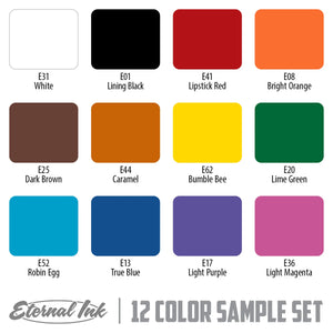 Eternal Ink - Sample Set - Ultimate Tattoo Supply
