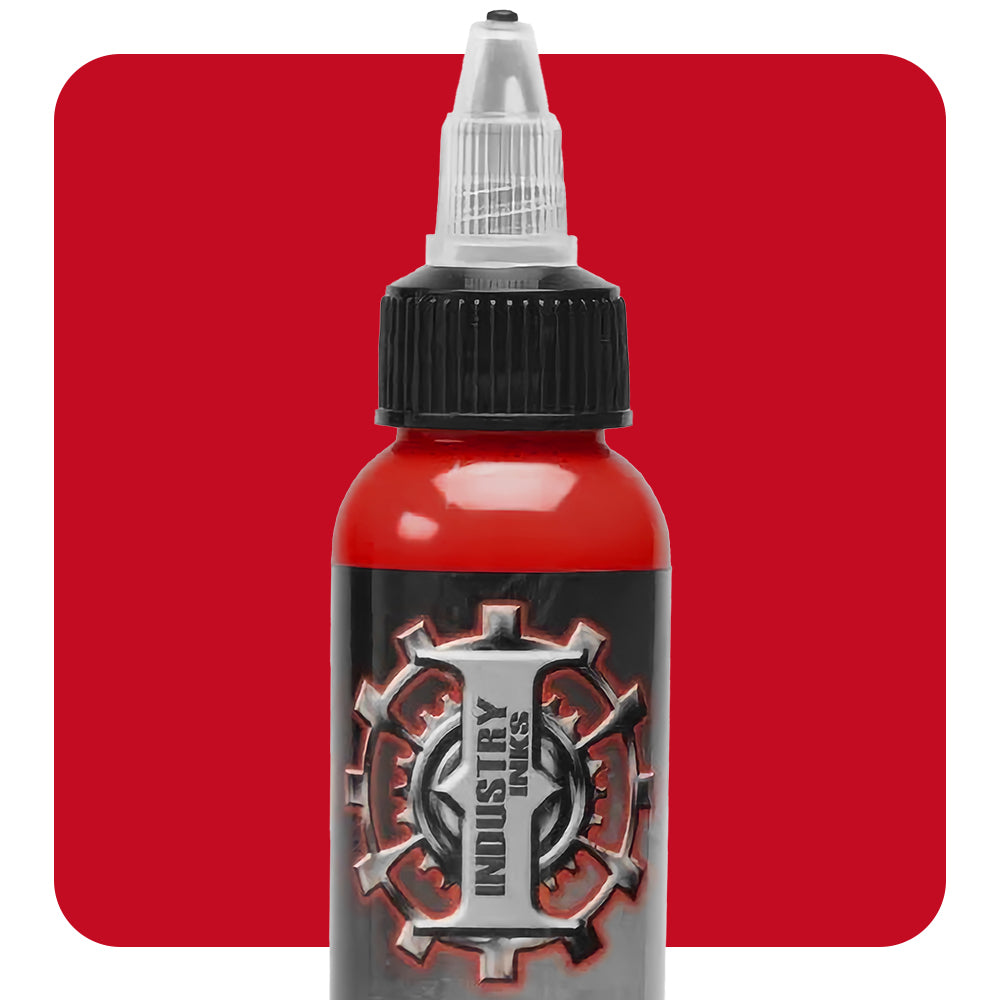 Scarlet Lake — Industry Inks — Pick Size - Ultimate Tattoo Supply
