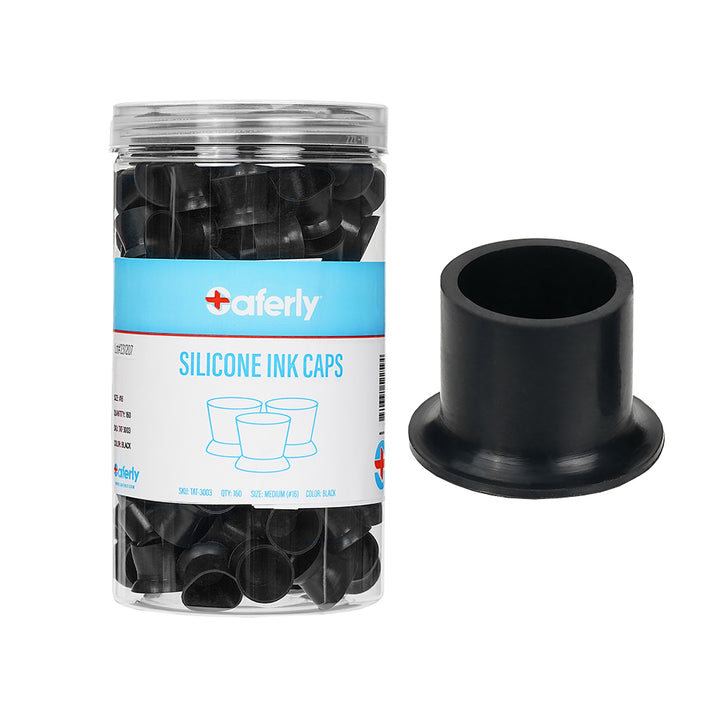 Saferly Silicone Ink Caps — Price Per Jar - Ultimate Tattoo Supply