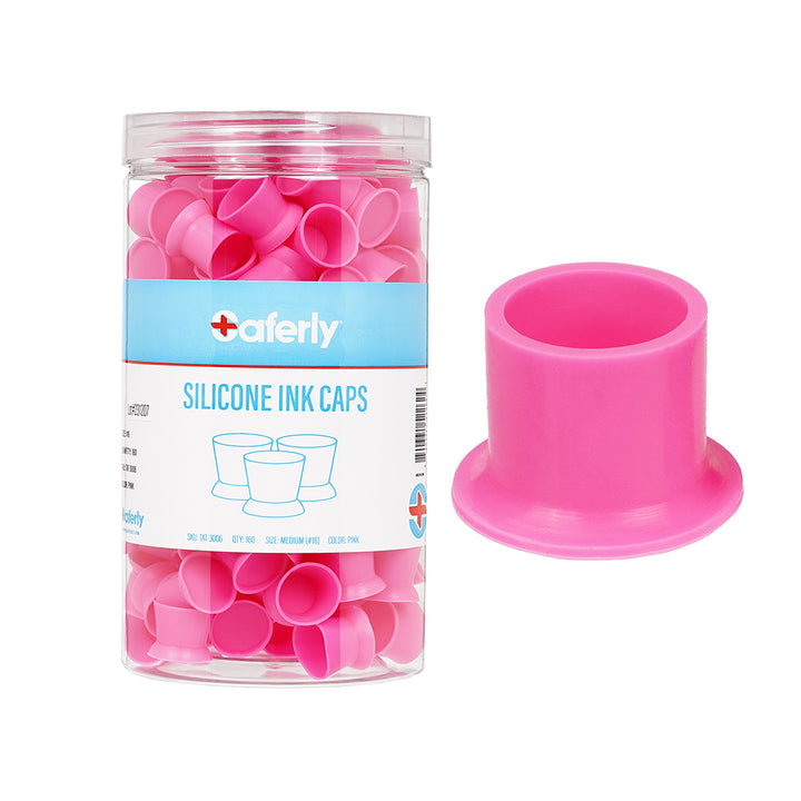 Saferly Silicone Ink Caps — Price Per Jar - Ultimate Tattoo Supply