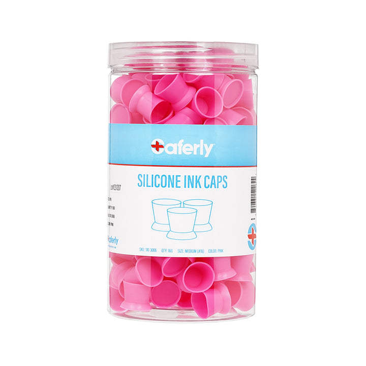 Saferly Silicone Ink Caps — Price Per Jar - Ultimate Tattoo Supply