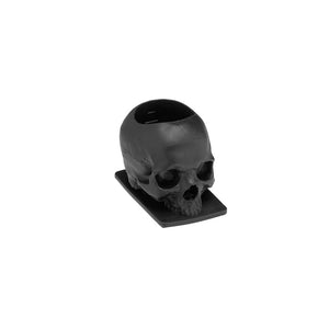 Saferly Skull Silicone Ink Caps —Size #16 (Large) — Bag of 200 — Pick Color - Ultimate Tattoo Supply