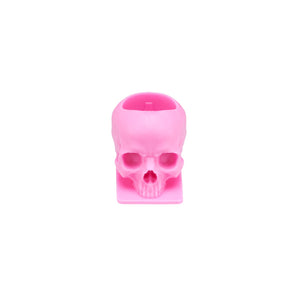 Saferly Skull Silicone Ink Caps —Size #16 (Large) — Bag of 200 — Pick Color - Ultimate Tattoo Supply
