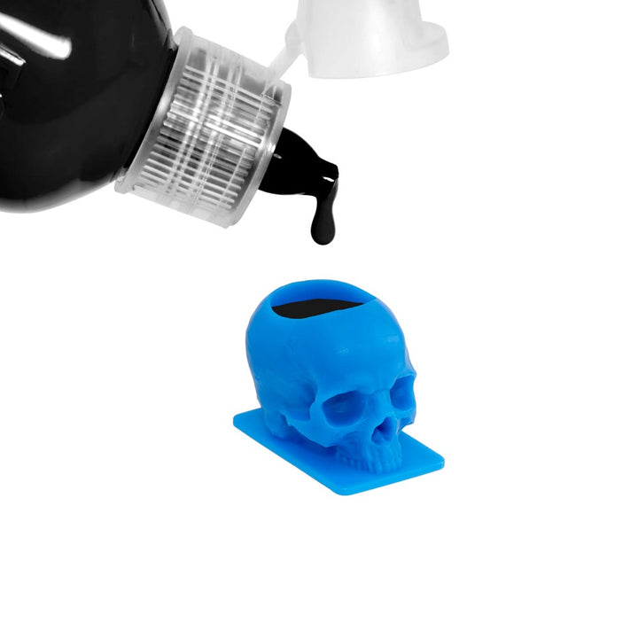 Saferly Skull Ink Caps — Size #16 (Large) — Bag of 200 - Ultimate Tattoo Supply