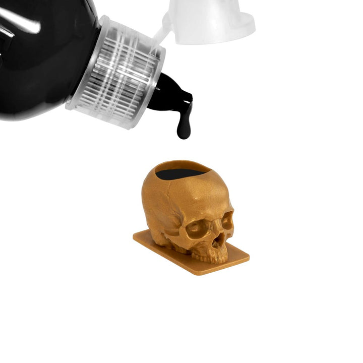 Saferly Skull Ink Caps — Size #16 (Large) — Bag of 200 - Ultimate Tattoo Supply