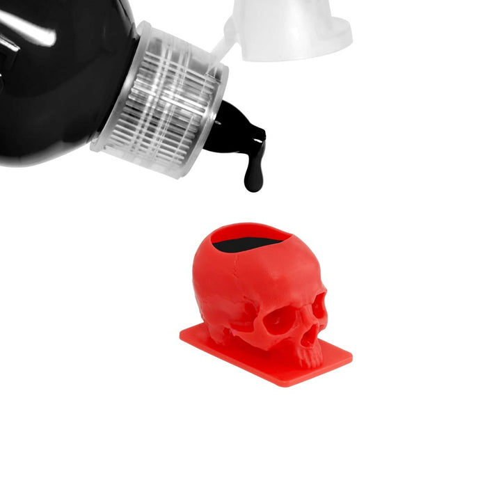 Saferly Skull Ink Caps — Size #16 (Large) — Bag of 200 - Ultimate Tattoo Supply