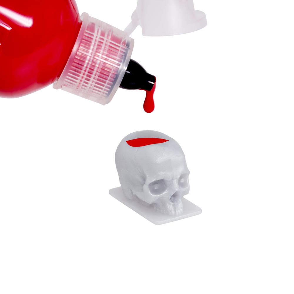YILONG Skull Shape Tattoo Ink Cups – 200–1000 Pcs, Anti-Spill Base, Disposable Plastic