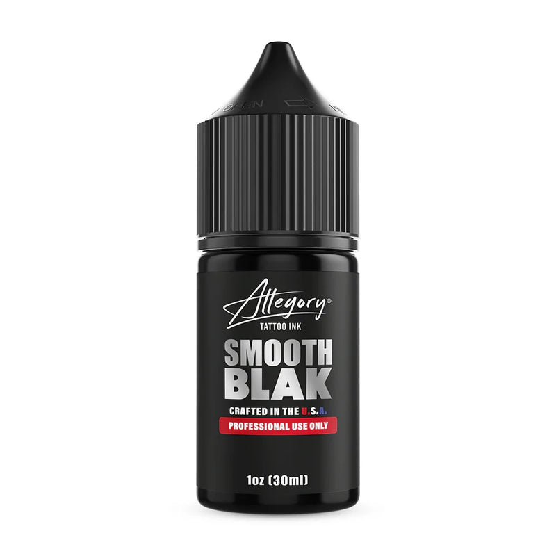 Allegory Premium Tattoo Ink — Smooth Blak - Ultimate Tattoo Supply