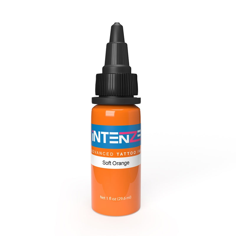 Soft Orange — Intenze Tattoo Ink — Pick Size - Ultimate Tattoo Supply