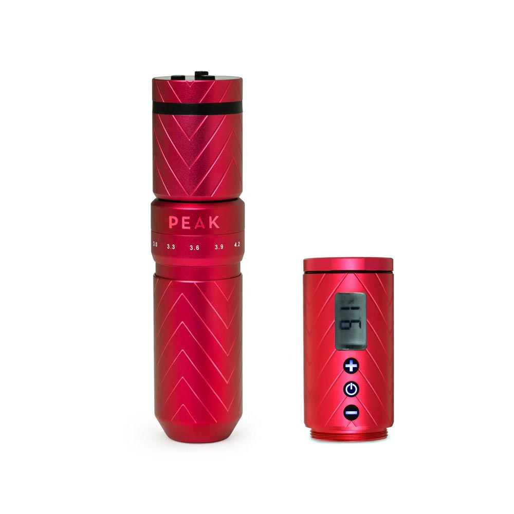 Peak Solice with Extra Battery Pack — Pick Color and Battery Type - Ultimate Tattoo Supply