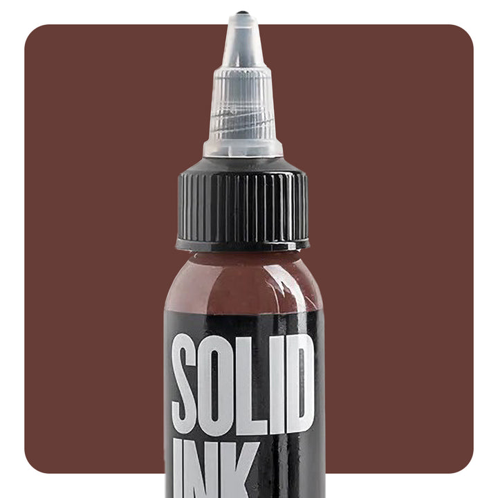 Solid Ink — Brown — Pick Size - Ultimate Tattoo Supply