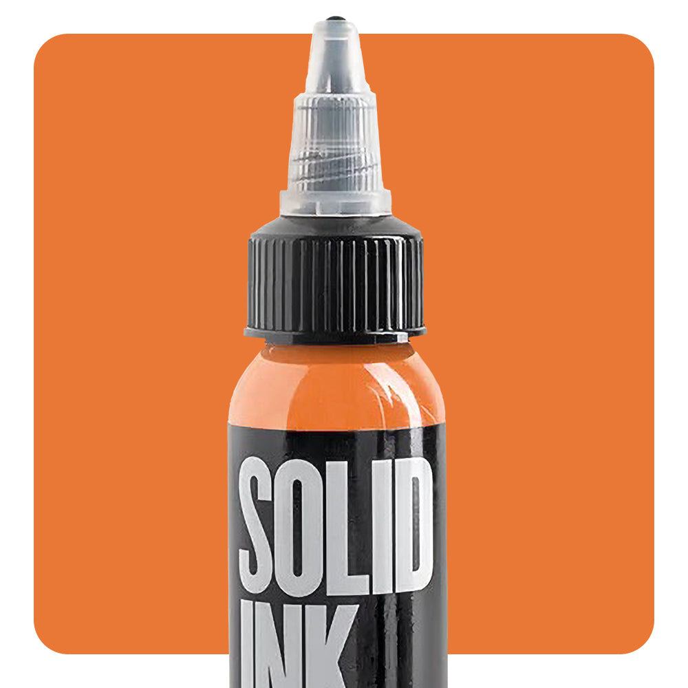 Solid Ink - Cream Orange — Pick Size - Ultimate Tattoo Supply