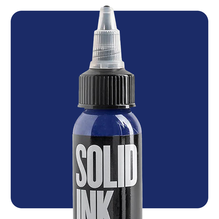 Solid Ink — Dark Blue  — Pick Size - Ultimate Tattoo Supply