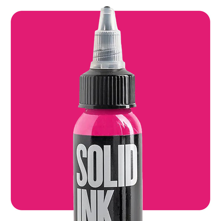 Solid Ink — Fuchsia — Pick Size - Ultimate Tattoo Supply