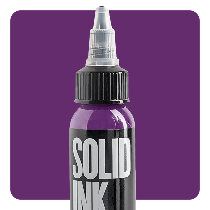 Solid Ink — Grape — Pick Size - Ultimate Tattoo Supply