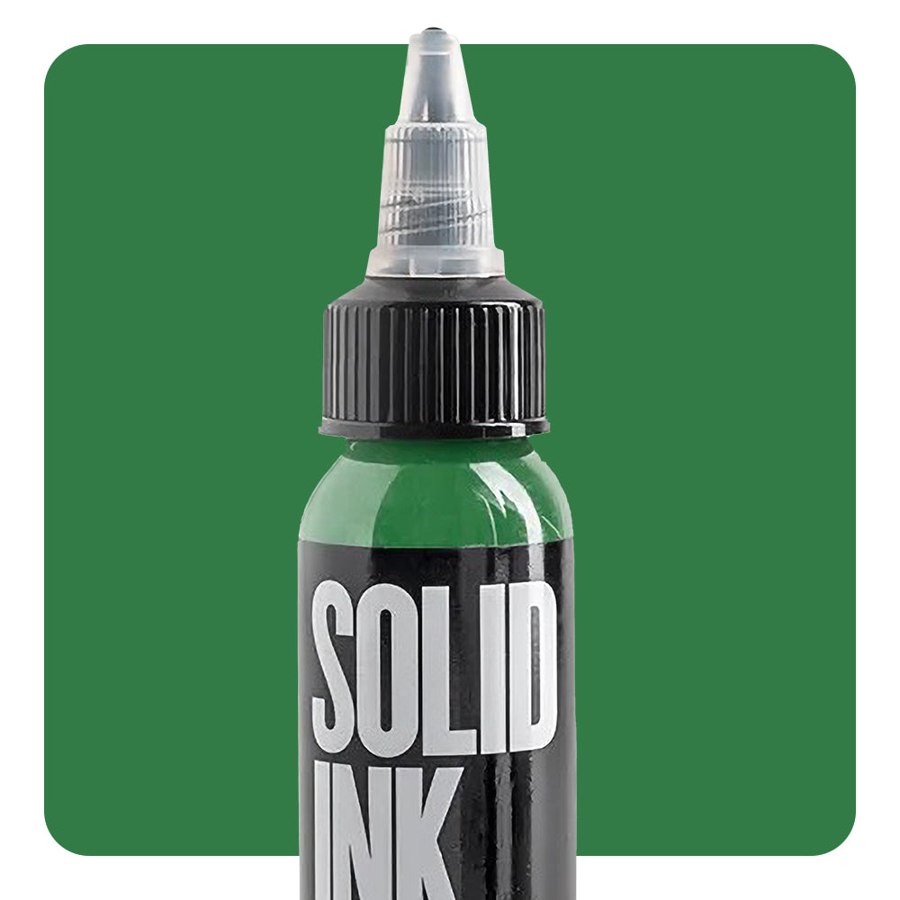 Solid Ink — Medium Green — Pick Size - Ultimate Tattoo Supply