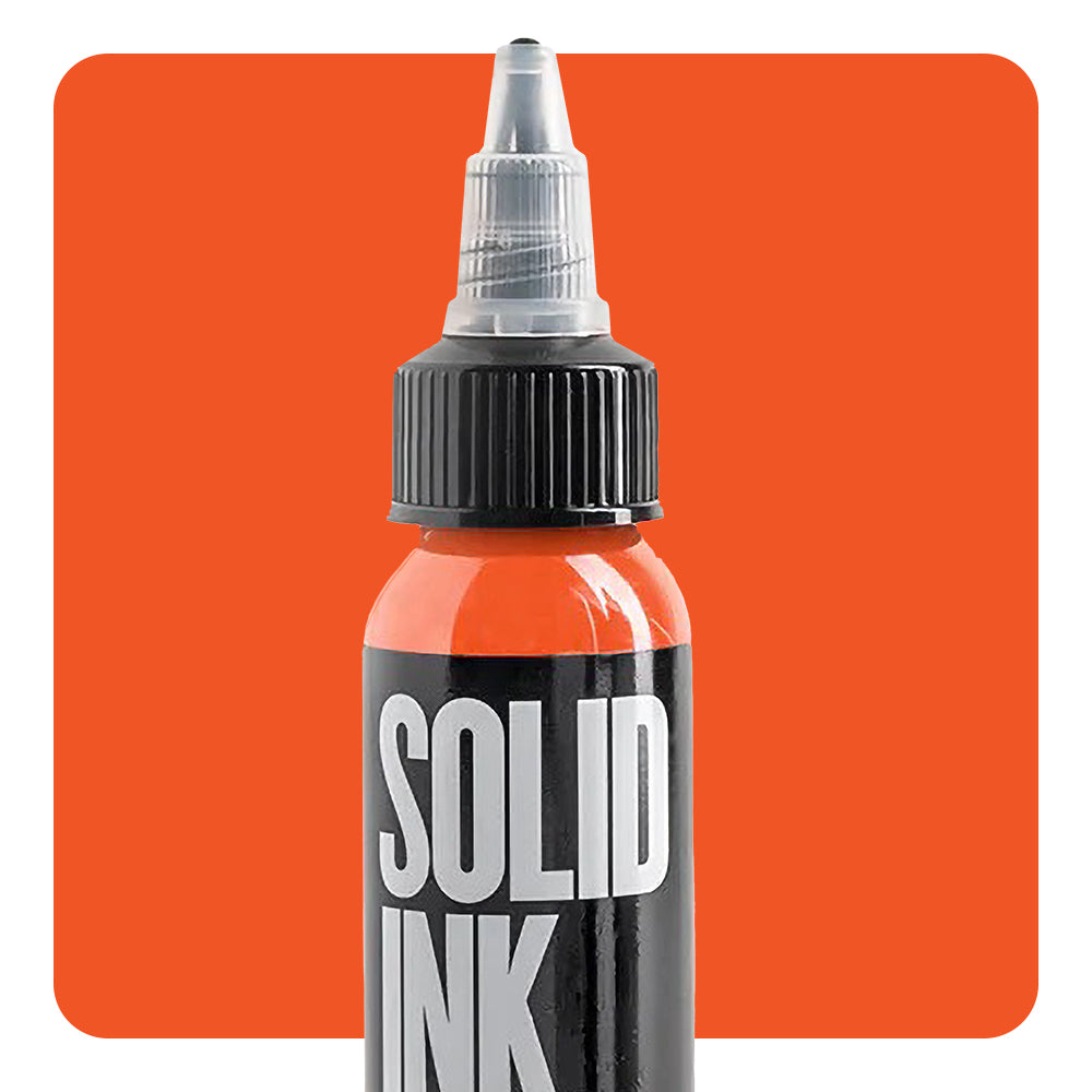 Solid Ink - Orange - Ultimate Tattoo Supply