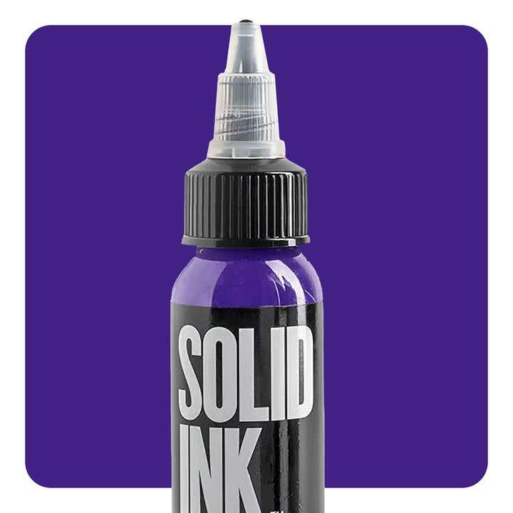 Solid Ink — Purple — Pick Size - Ultimate Tattoo Supply