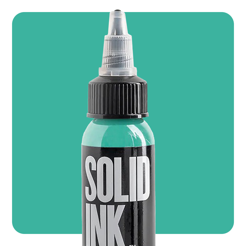 Solid Ink — Teal — Pick Size - Ultimate Tattoo Supply