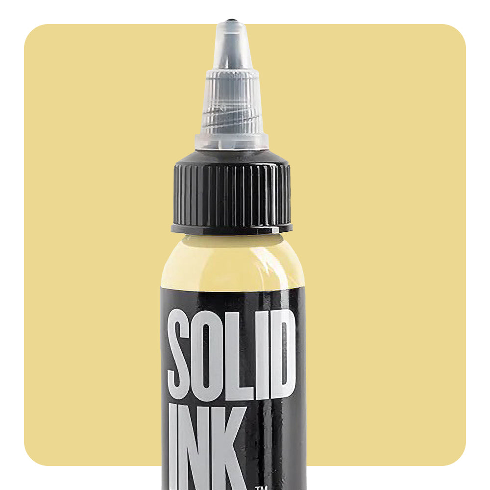 Solid Ink - Vanilla — Pick Size - Ultimate Tattoo Supply