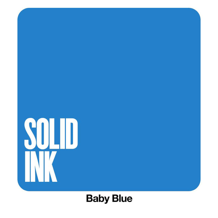 Solid Ink — Baby Blue — Pick Size - Ultimate Tattoo Supply