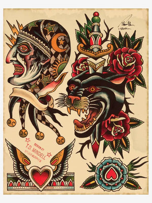 Echoes of Time — 25 Years of Tattoo Art — Hardcover Book + Travel Tool Book - Ultimate Tattoo Supply
