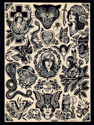 Echoes of Time — 25 Years of Tattoo Art — Hardcover Book + Travel Tool Book - Ultimate Tattoo Supply