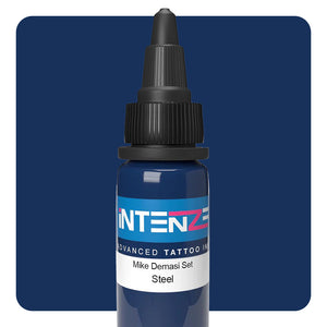 Steel — Mike Demasi Series — Intenze Tattoo Ink — 1oz Bottle - Ultimate Tattoo Supply