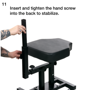 Fellowship Multi-Use Client Chair with Arm Rest - Ultimate Tattoo Supply