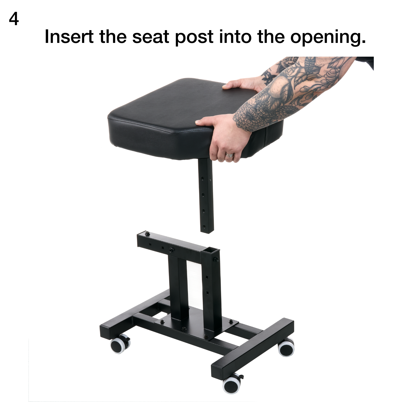 Fellowship Multi-Use Client Chair with Arm Rest - Ultimate Tattoo Supply