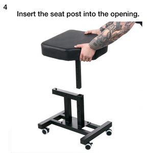 Fellowship Multi-Use Client Chair with Arm Rest - Ultimate Tattoo Supply
