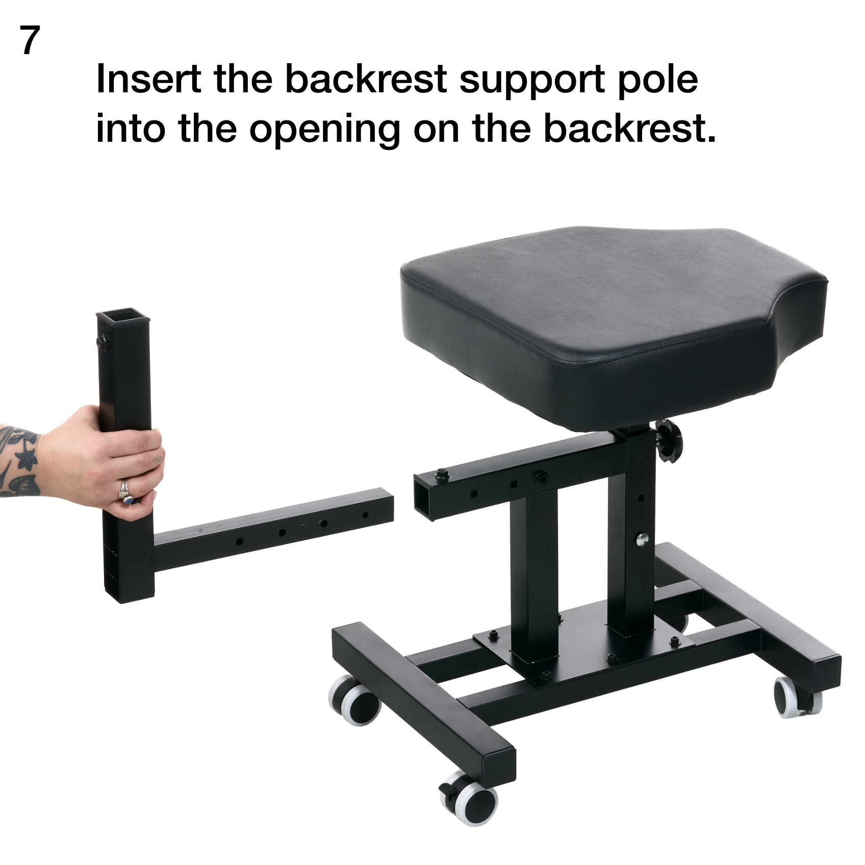 Fellowship Multi-Use Client Chair with Arm Rest - Ultimate Tattoo Supply