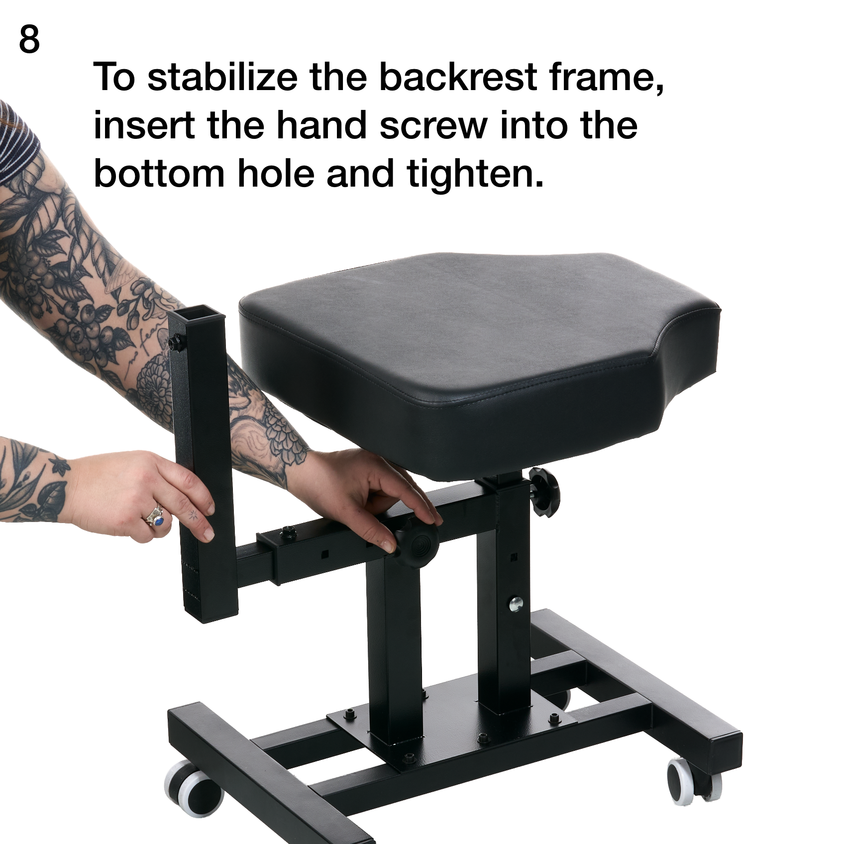 Fellowship Multi-Use Client Chair with Arm Rest - Ultimate Tattoo Supply