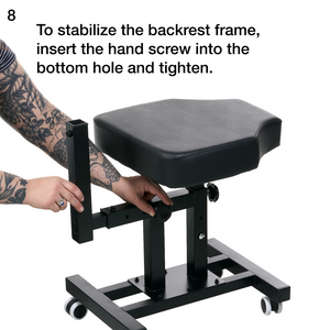 Fellowship Multi-Use Client Chair with Arm Rest - Ultimate Tattoo Supply