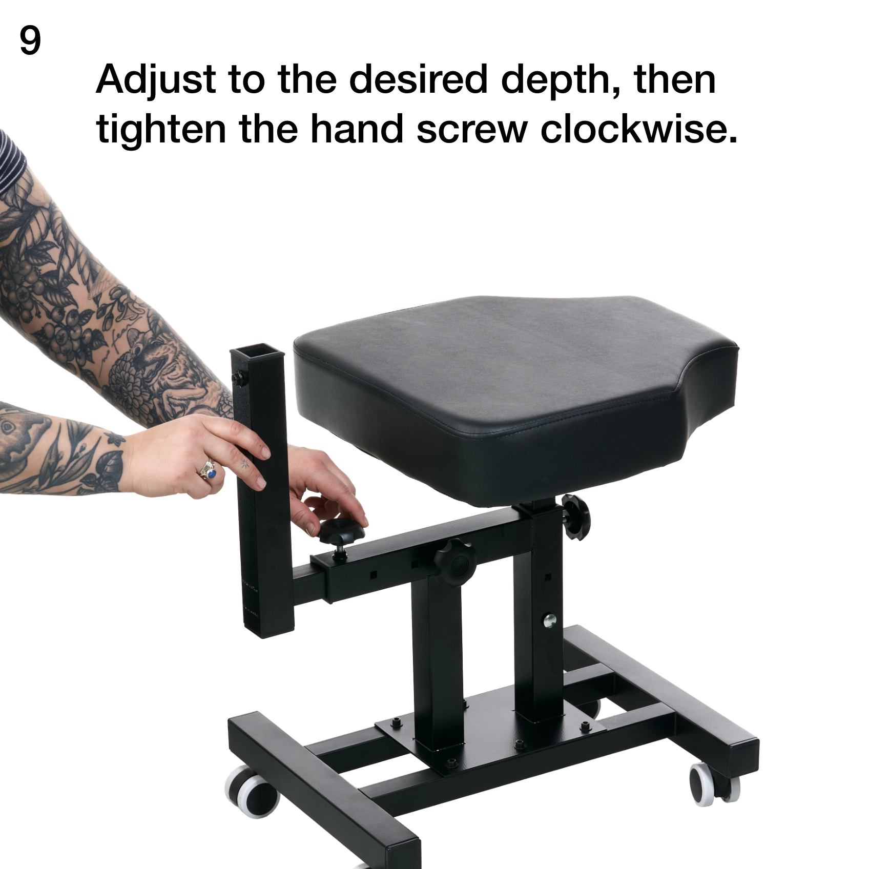 Fellowship Multi-Use Client Chair with Arm Rest - Ultimate Tattoo Supply