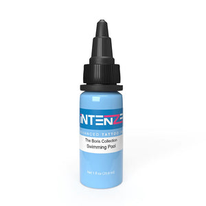 Swimming Pool — Boris Series — Intenze Tattoo Ink — 1oz Bottle - Ultimate Tattoo Supply