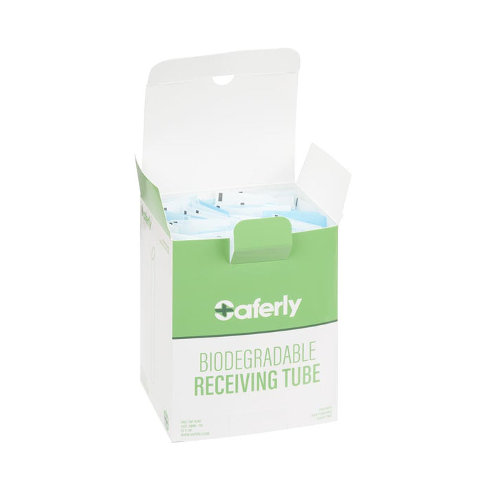 Saferly Biodegradable Receiving Tubes — Box of 50 — Pick Size - Ultimate Tattoo SupplySaferly Biodegradable Receiving Tubes — Box of 50 — Pick Size