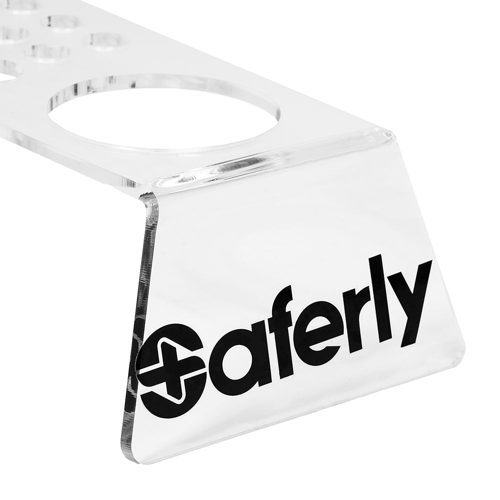 Saferly Acrylic Rinse Cup + Ink Cap Holder - Ultimate Tattoo Supply